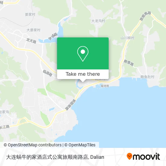 大连蜗牛的家酒店式公寓旅顺南路店 map