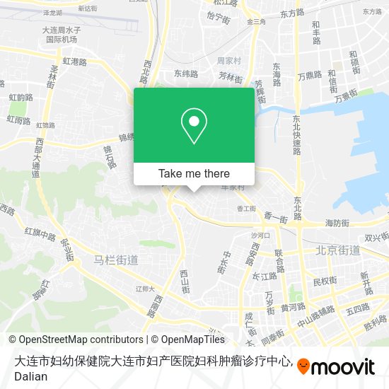 大连市妇幼保健院大连市妇产医院妇科肿瘤诊疗中心 map