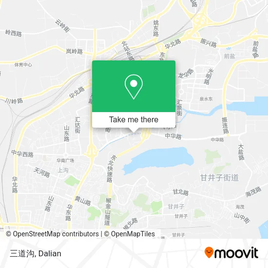 三道沟 map