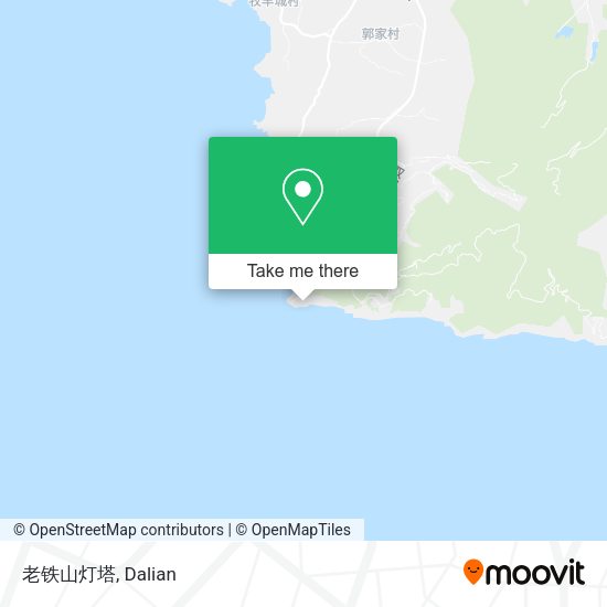 老铁山灯塔 map