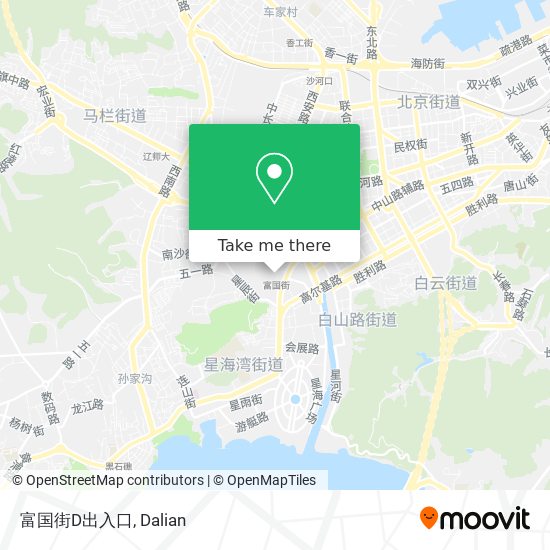 富国街D出入口 map