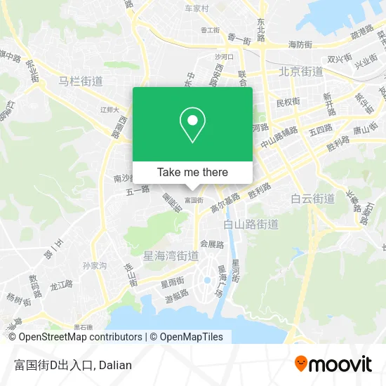 富国街D出入口 map