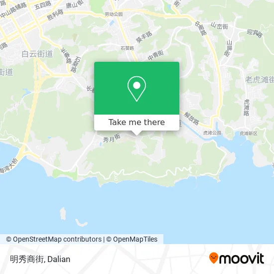 明秀商街 map
