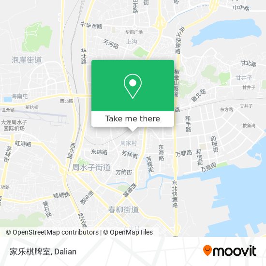 家乐棋牌室 map