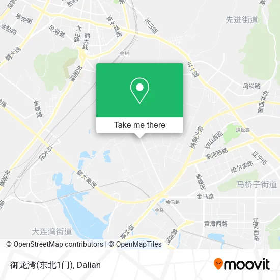 御龙湾(东北1门) map