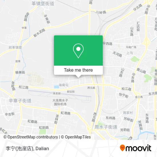 李宁(泡崖店) map