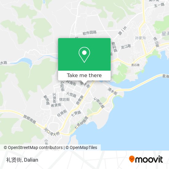 礼贤街 map