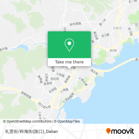 礼贤街/科海街(路口) map