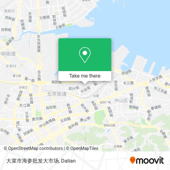 大菜市海参批发大市场 map