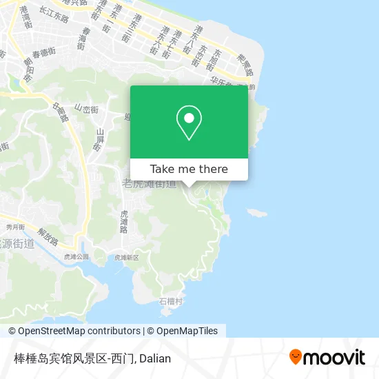 棒棰岛宾馆风景区-西门 map