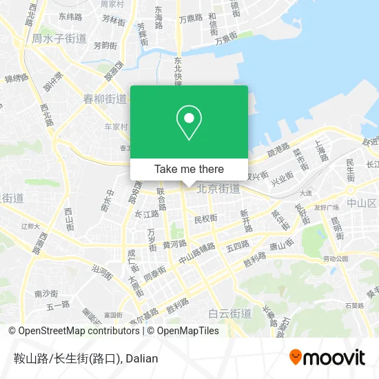 鞍山路/长生街(路口) map