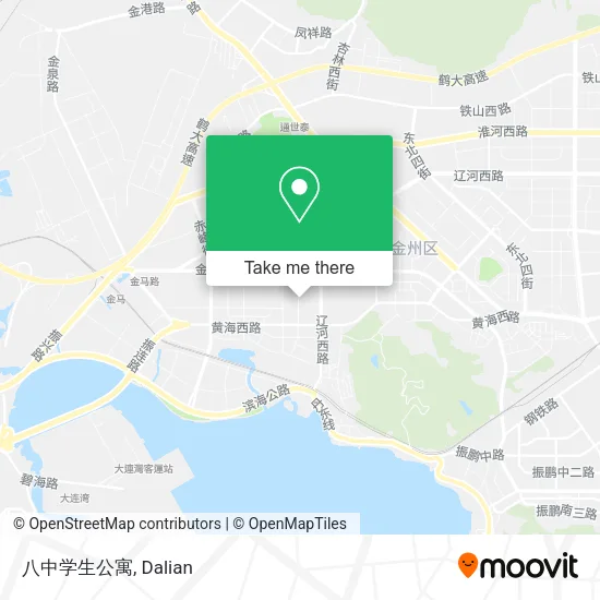 八中学生公寓 map