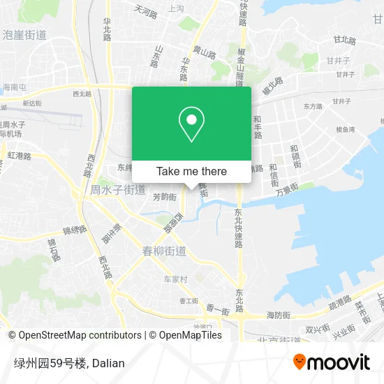 绿州园59号楼 map