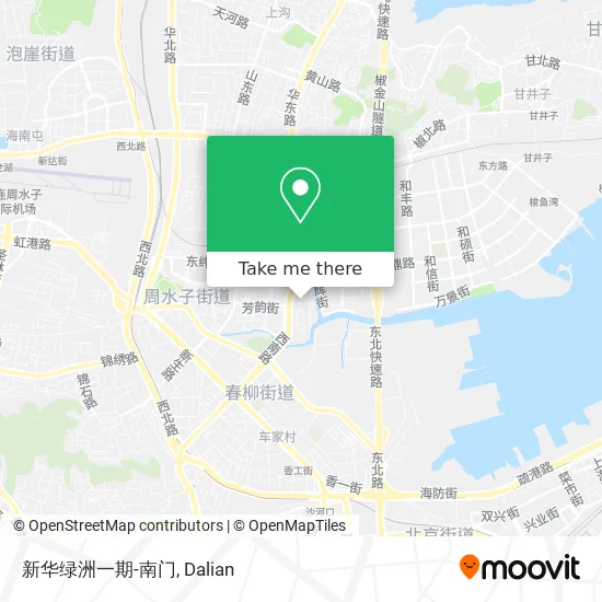 新华绿洲一期-南门 map