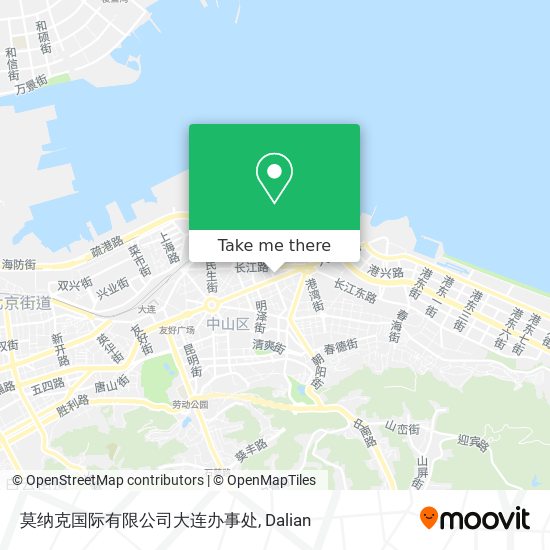莫纳克国际有限公司大连办事处 map
