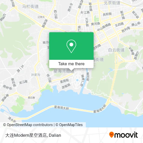 大连Modern星空酒店 map