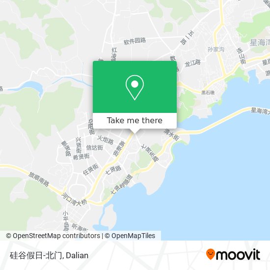 硅谷假日-北门 map