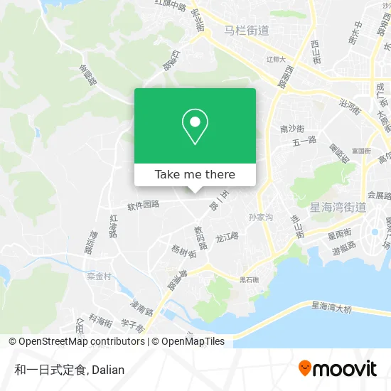和一日式定食 map
