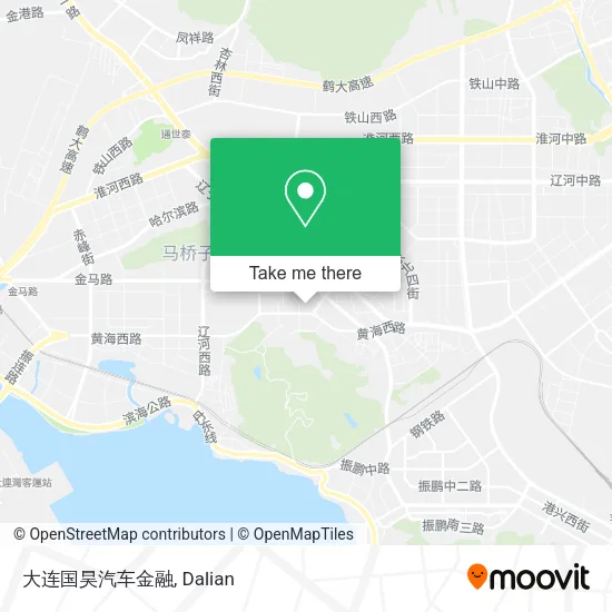 大连国昊汽车金融 map