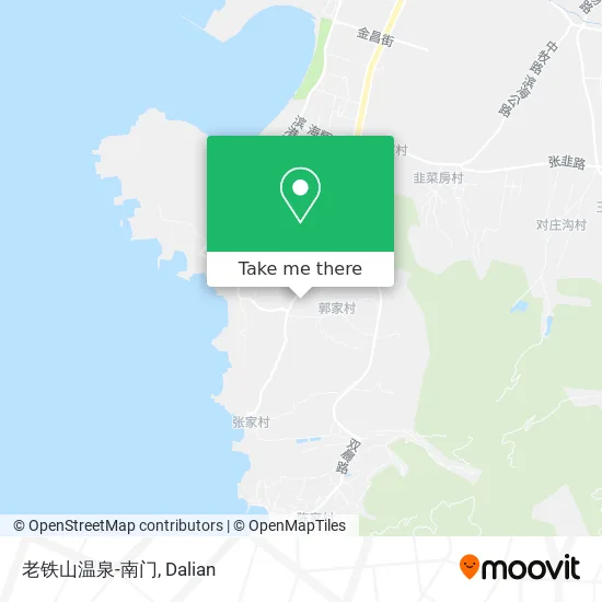 老铁山温泉-南门 map