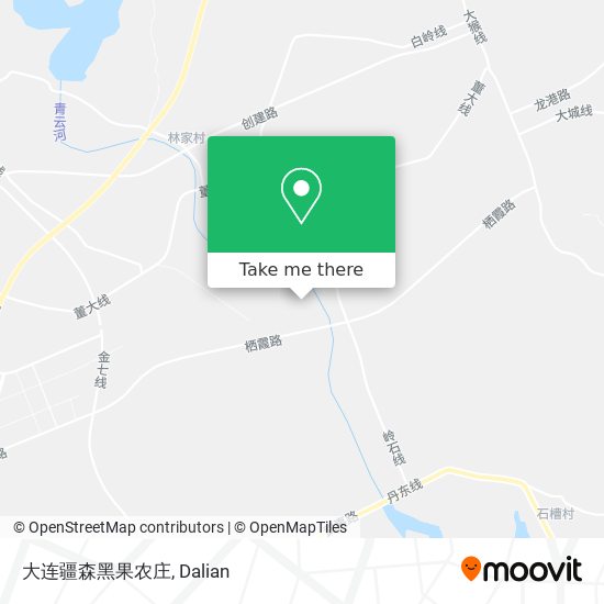 大连疆森黑果农庄 map