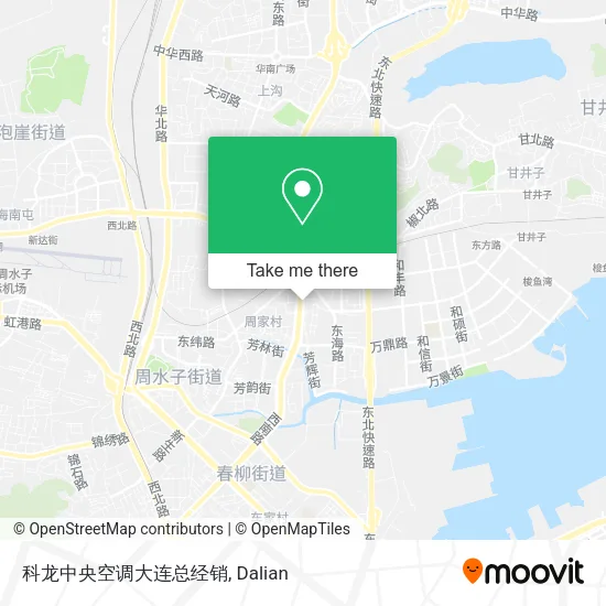 科龙中央空调大连总经销 map