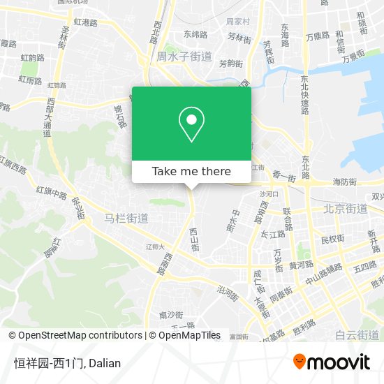 恒祥园-西1门 map