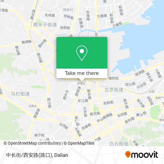 中长街/西安路(路口) map