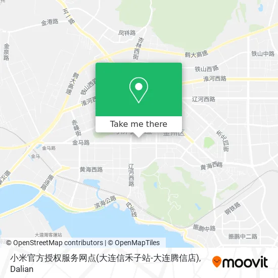 小米官方授权服务网点(大连信禾子站-大连腾信店) map
