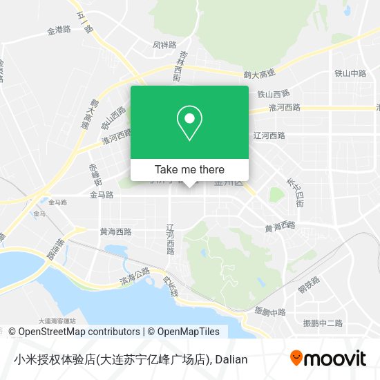 小米授权体验店(大连苏宁亿峰广场店) map