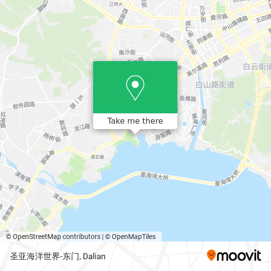 圣亚海洋世界-东门 map