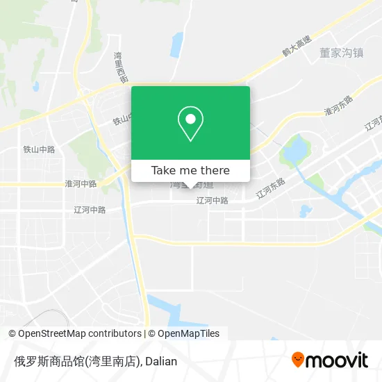俄罗斯商品馆(湾里南店) map