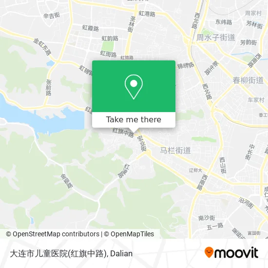 大连市儿童医院(红旗中路) map