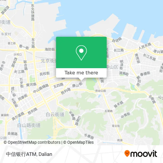 中信银行ATM map