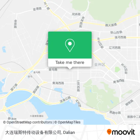 大连瑞斯特传动设备有限公司 map