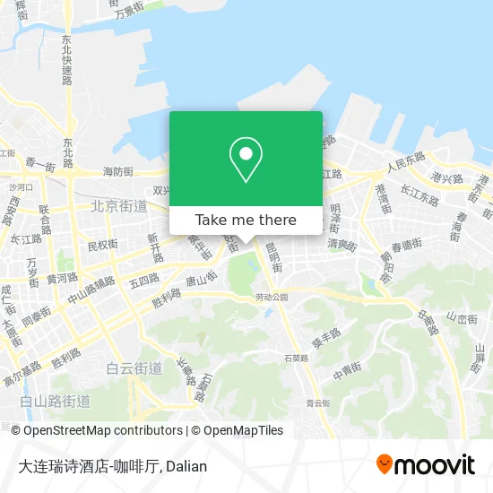 大连瑞诗酒店-咖啡厅 map