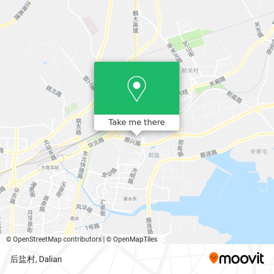 后盐村 map