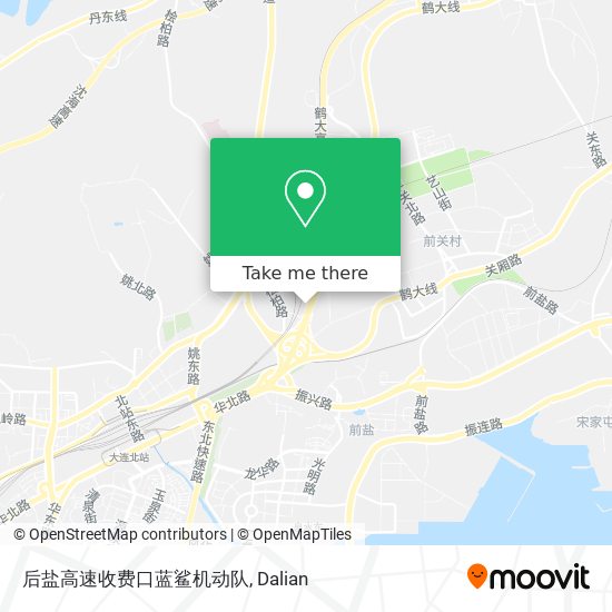 后盐高速收费口蓝鲨机动队 map