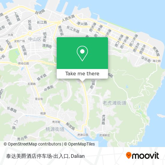 泰达美爵酒店停车场-出入口 map