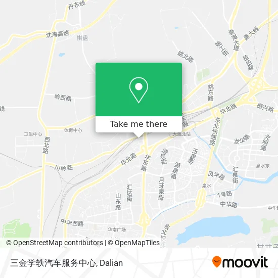 三金学轶汽车服务中心 map