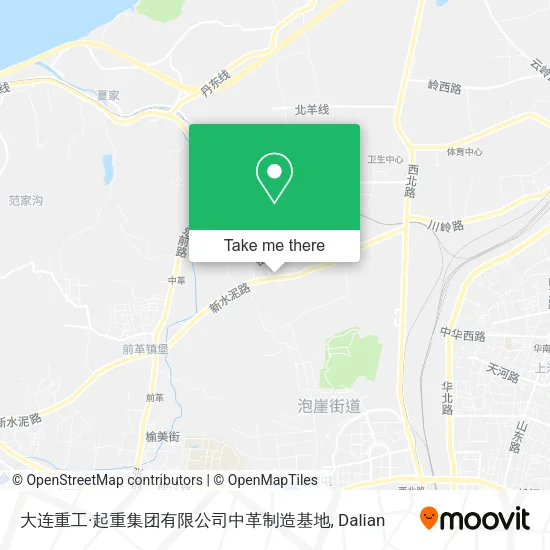 大连重工·起重集团有限公司中革制造基地 map