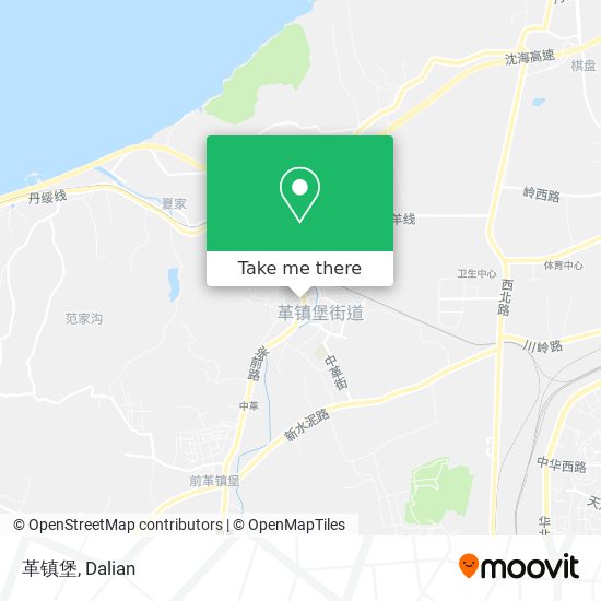 革镇堡 map