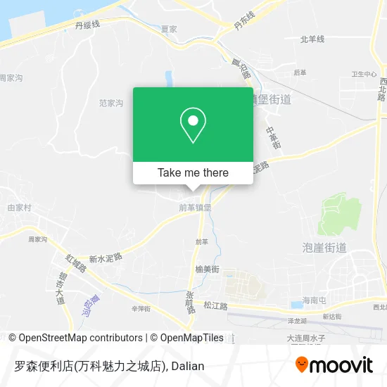 罗森便利店(万科魅力之城店) map