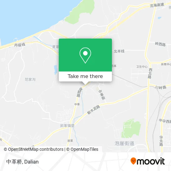 中革桥 map