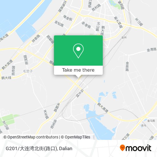 G201/大连湾北街(路口) map