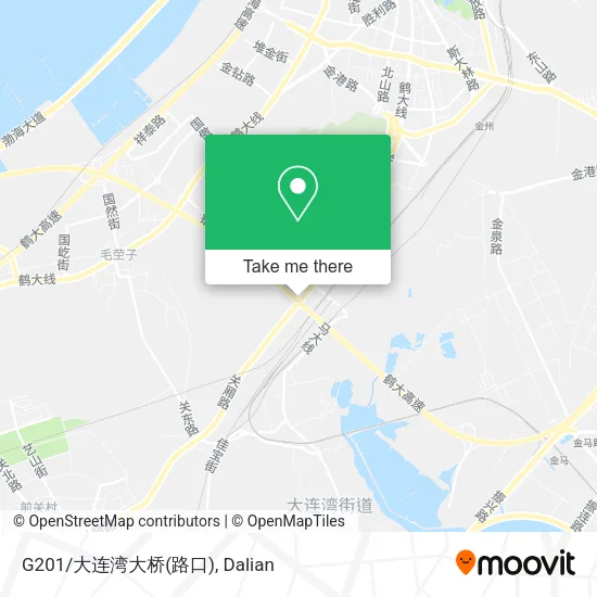G201/大连湾大桥(路口) map