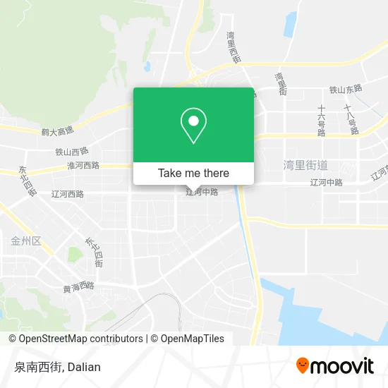 泉南西街 map
