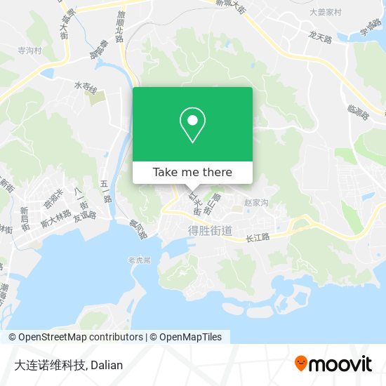 大连诺维科技 map