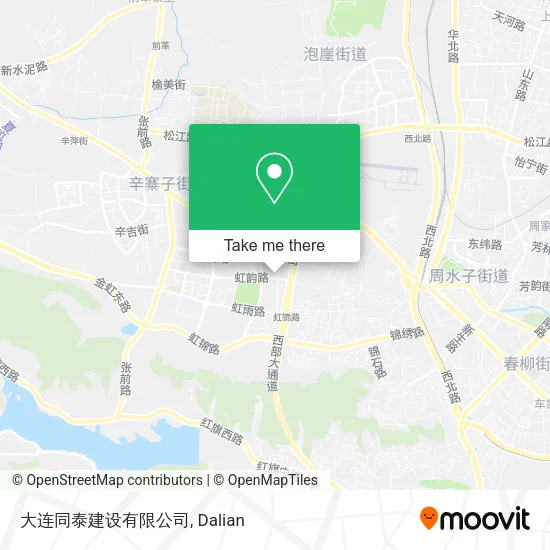 大连同泰建设有限公司 map