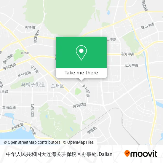 中华人民共和国大连海关驻保税区办事处 map